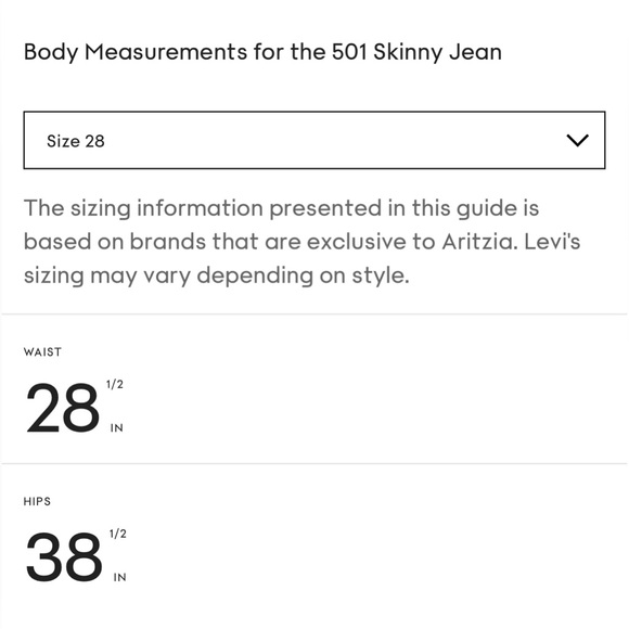 NWT Levi’s 501 Skinny Jean - Tango Light / Denim - Picture 8 of 10